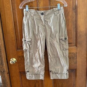 LOFT Light Brown Capris, 2P, Great Condition